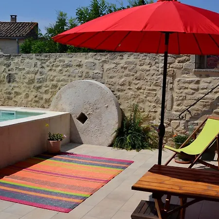 Semesterbostad Maison De Charme, Patio Et Piscine, Wifi *